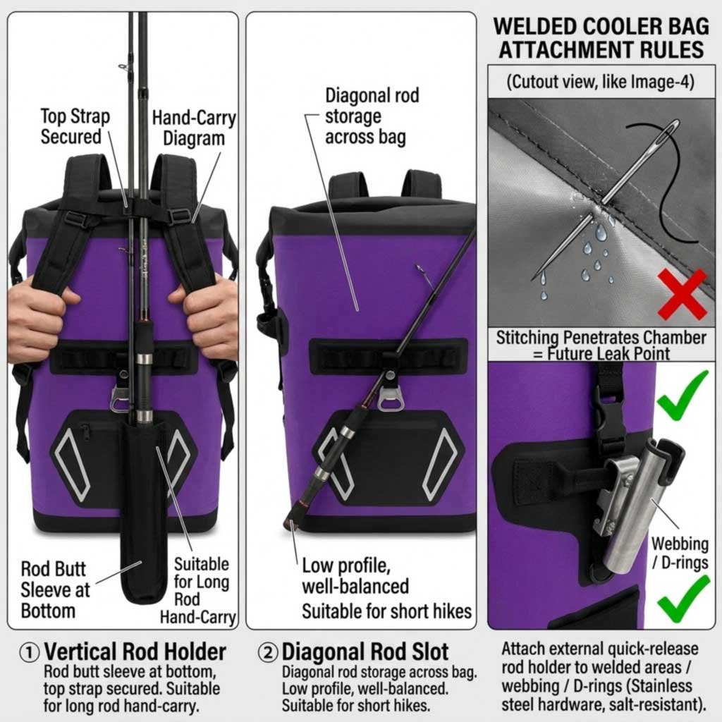 Fishing Cooler Backpacks: Sizing, Insulation & Rod-Friendly Design