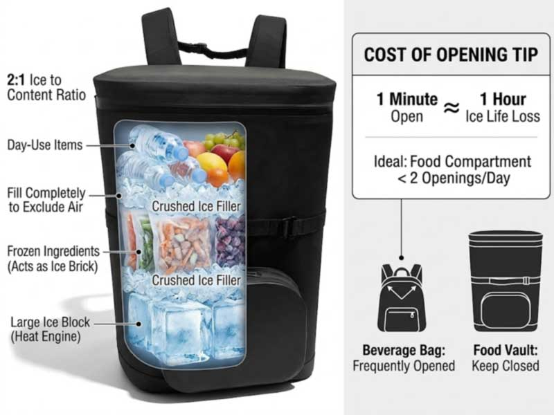 Camping Cooler Backpacks: Multi-Day Cold Retention on the Trail