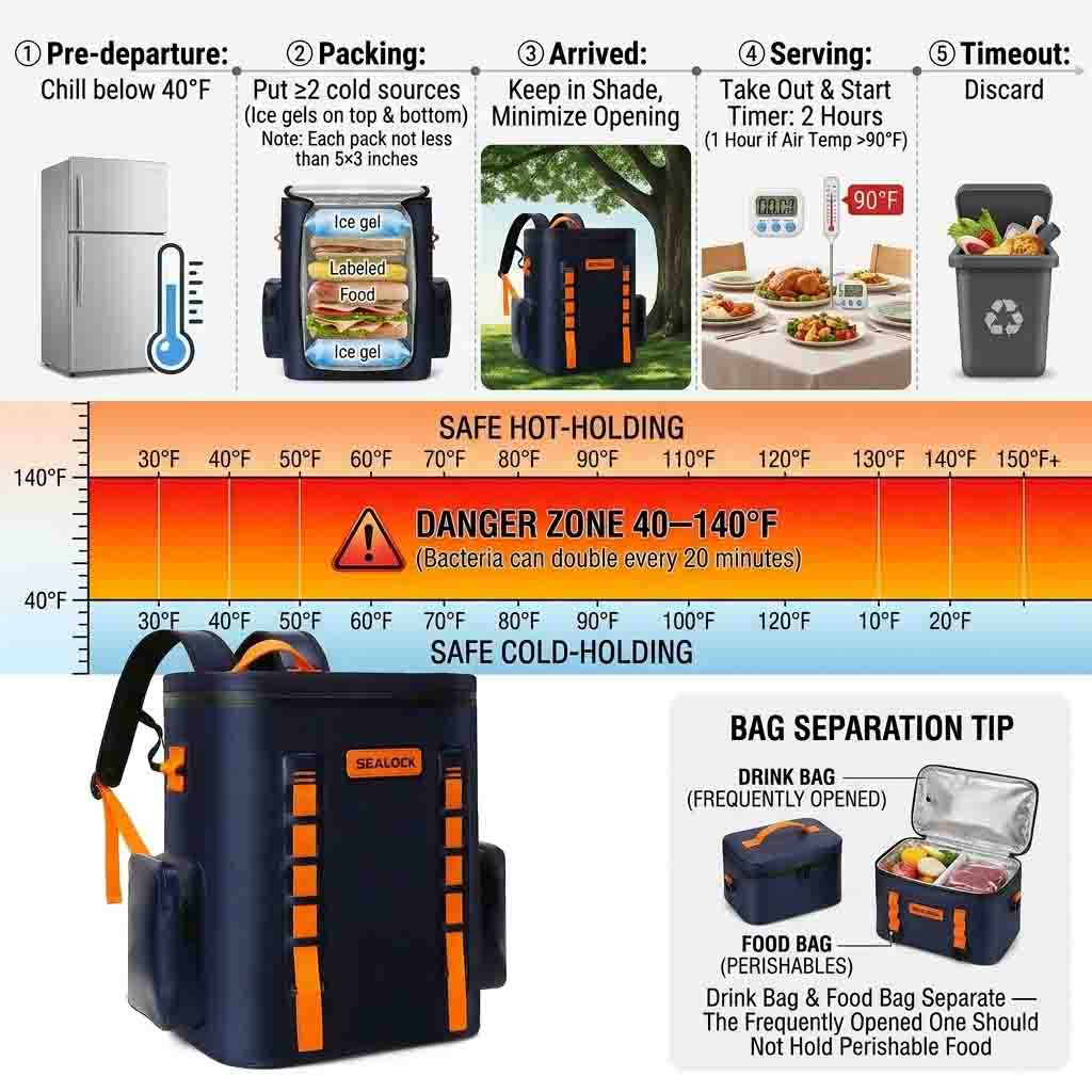 Picnic Cooler Backpacks: Everyday Insulation for Families
