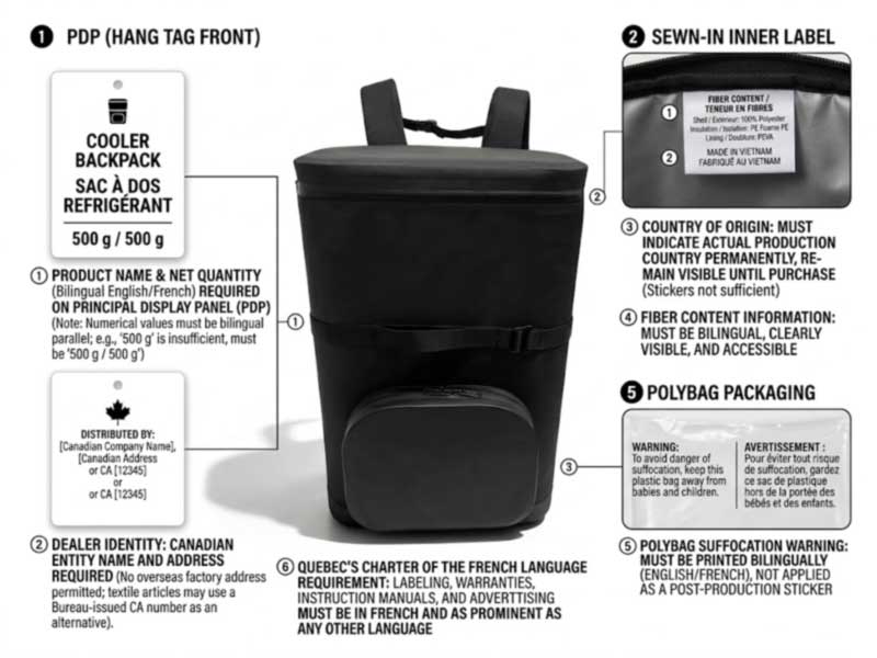 Cooler Bag Supplier for Canada Cooler Bag Supplier for Canada