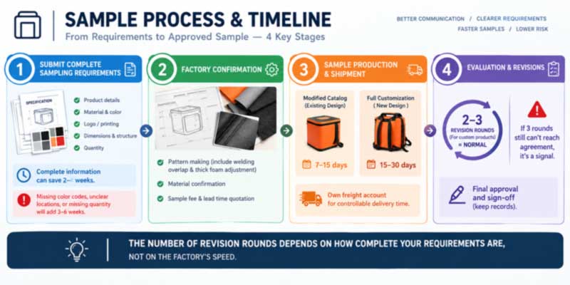 Cooler Bag Samples: Cost, Lead Time & What to Test