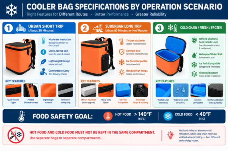 Food Delivery Bags: Fleet Sourcing & OEM Manufacturing Food Delivery Bags: Fleet Sourcing & OEM Manufacturing