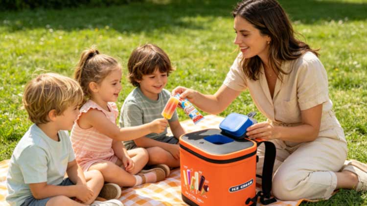SL-E050B Insulated Soft Cooler Backpack with Molded Lid