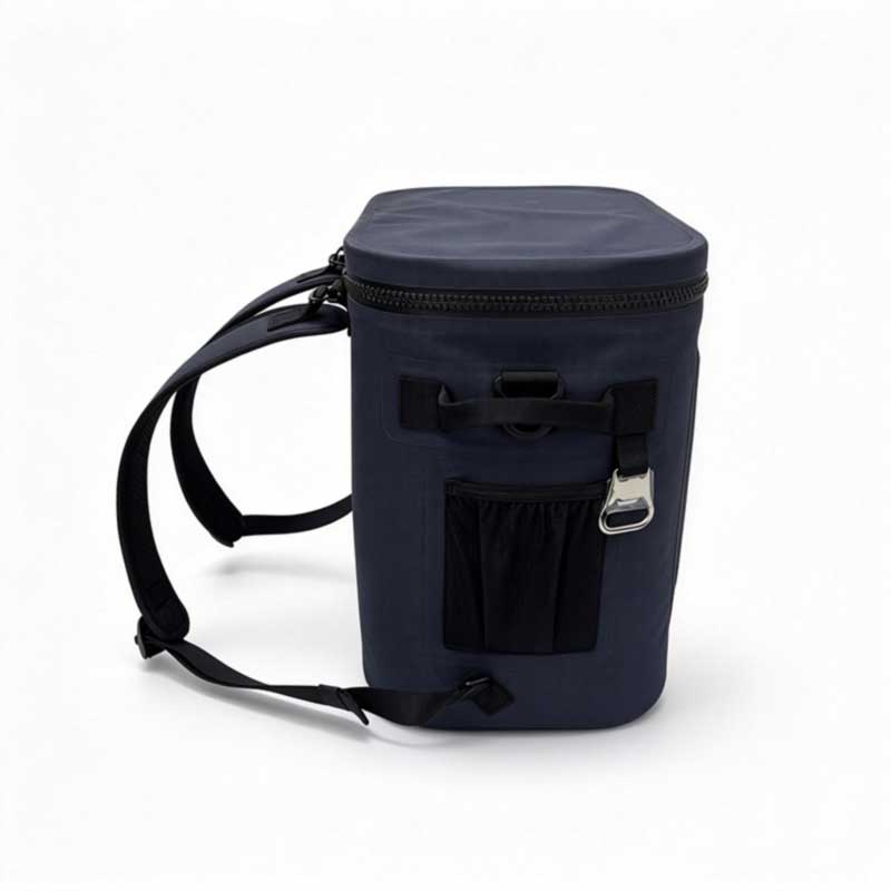 front mesh pocket, lash bar and stainless bottle opener on cooler backpack front mesh pocket, lash bar and stainless bottle opener on cooler backpack